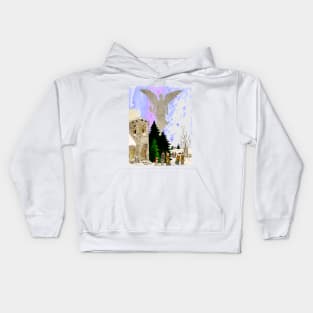 White Christmas Kids Hoodie